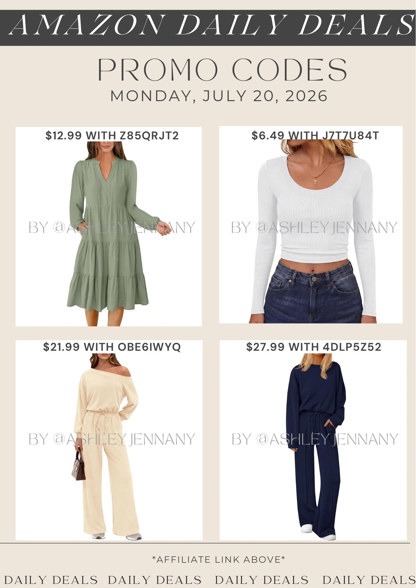 Amazon deals

#LTKSaleAlert #LTKMidsize #LTKSeasonal