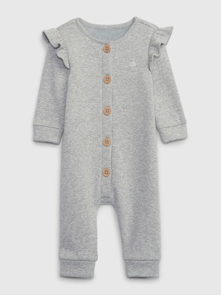 Baby Cozy Ruffle One-Piece | Gap (US)