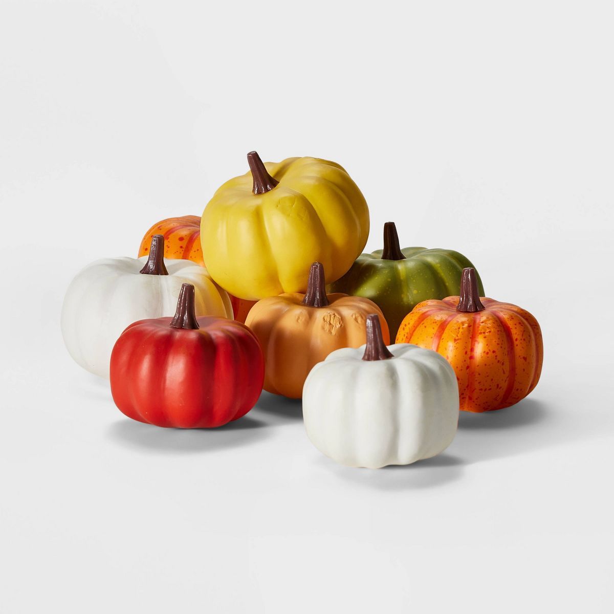 8ct Harvest Bag of Pumpkin Figurine Set - Hyde & EEK! Boutique™ | Target