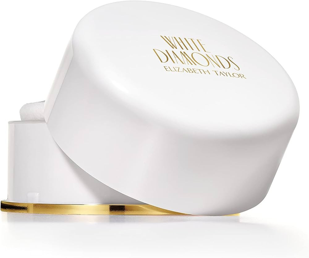 Body Powder for Women by Elizabeth Taylor, White Diamonds, Fragrance with Body Puff, 2.6 Oz | Amazon (US)