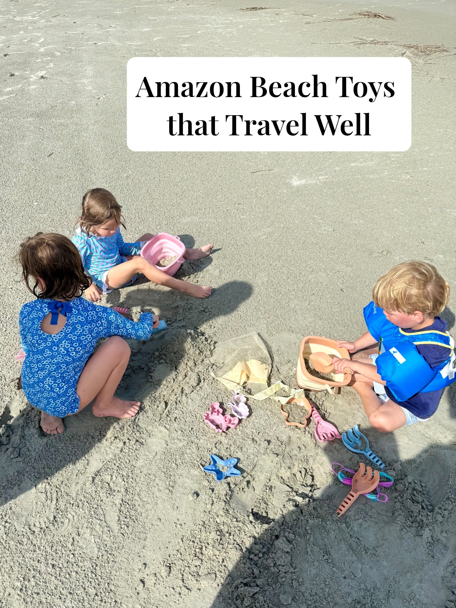 Beach toys travel toys pool toys buckets shovels Amazon finds 

#LTKKids #LTKTravel #LTKSummerEdit