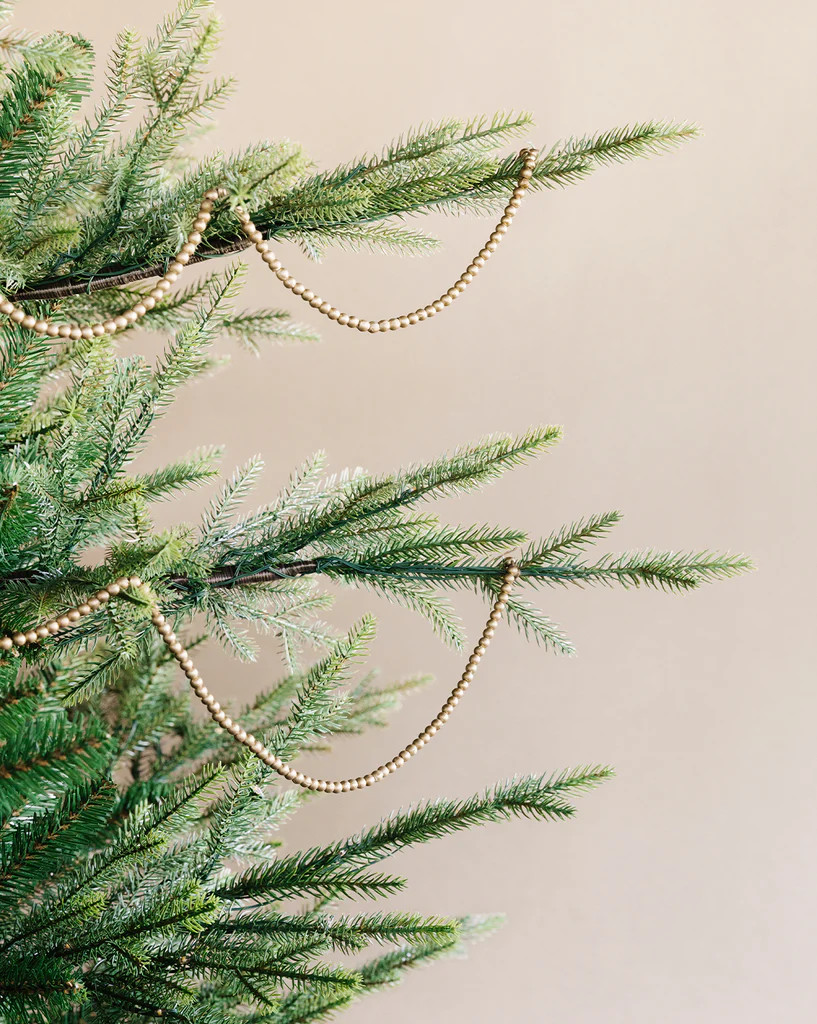 Golden Mini Bead Garland | McGee & Co.