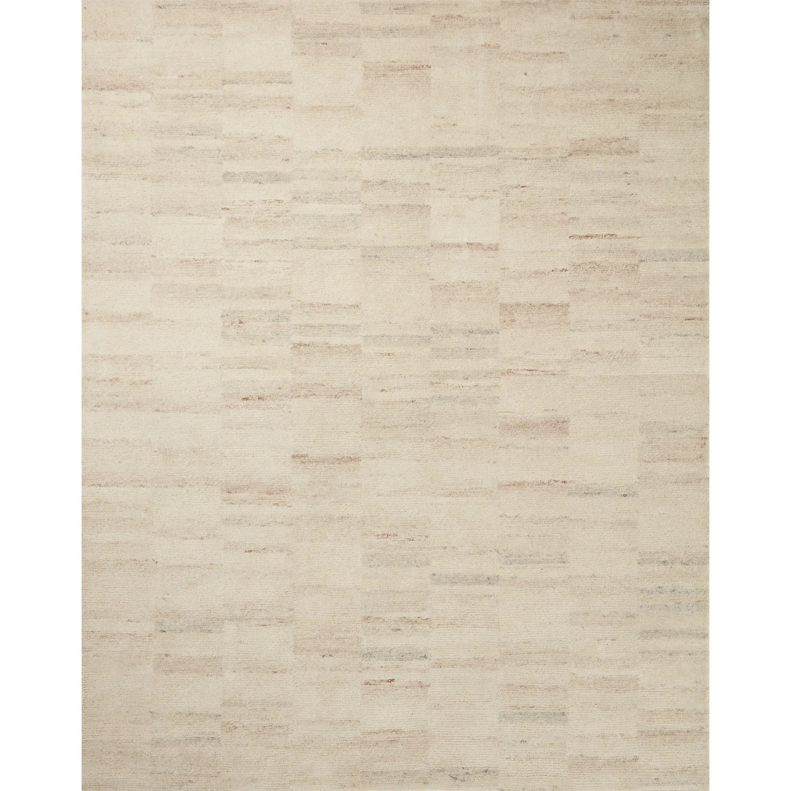 Amber Lewis x Loloi Rocky Natural / Fog Area Rug | Wayfair North America