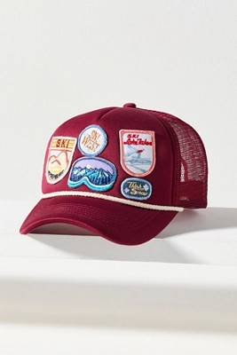 Holiday Patches Trucker Hat | Anthropologie (US)