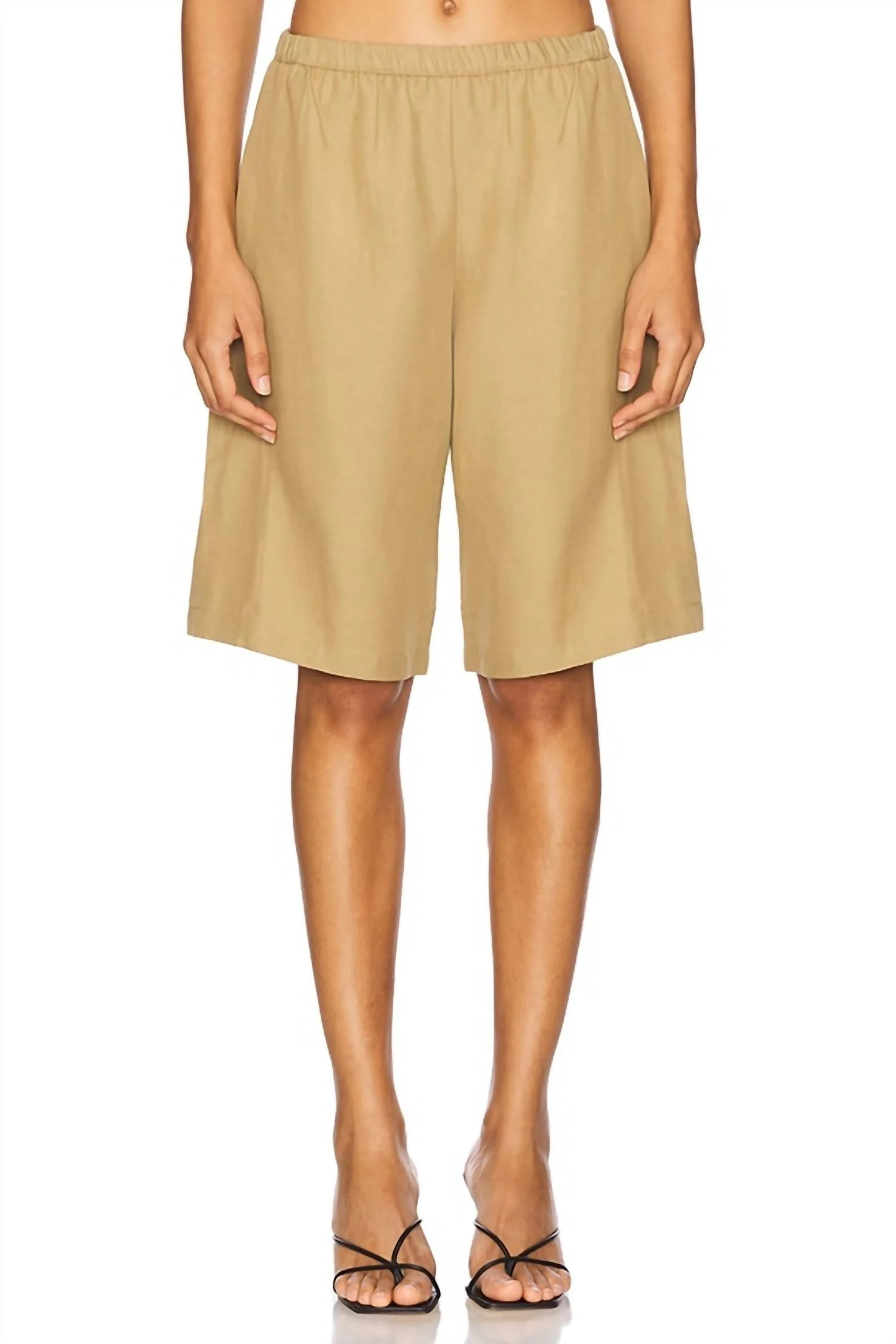 Twill Bermuda Shorts In Fatigue | Shop Simon