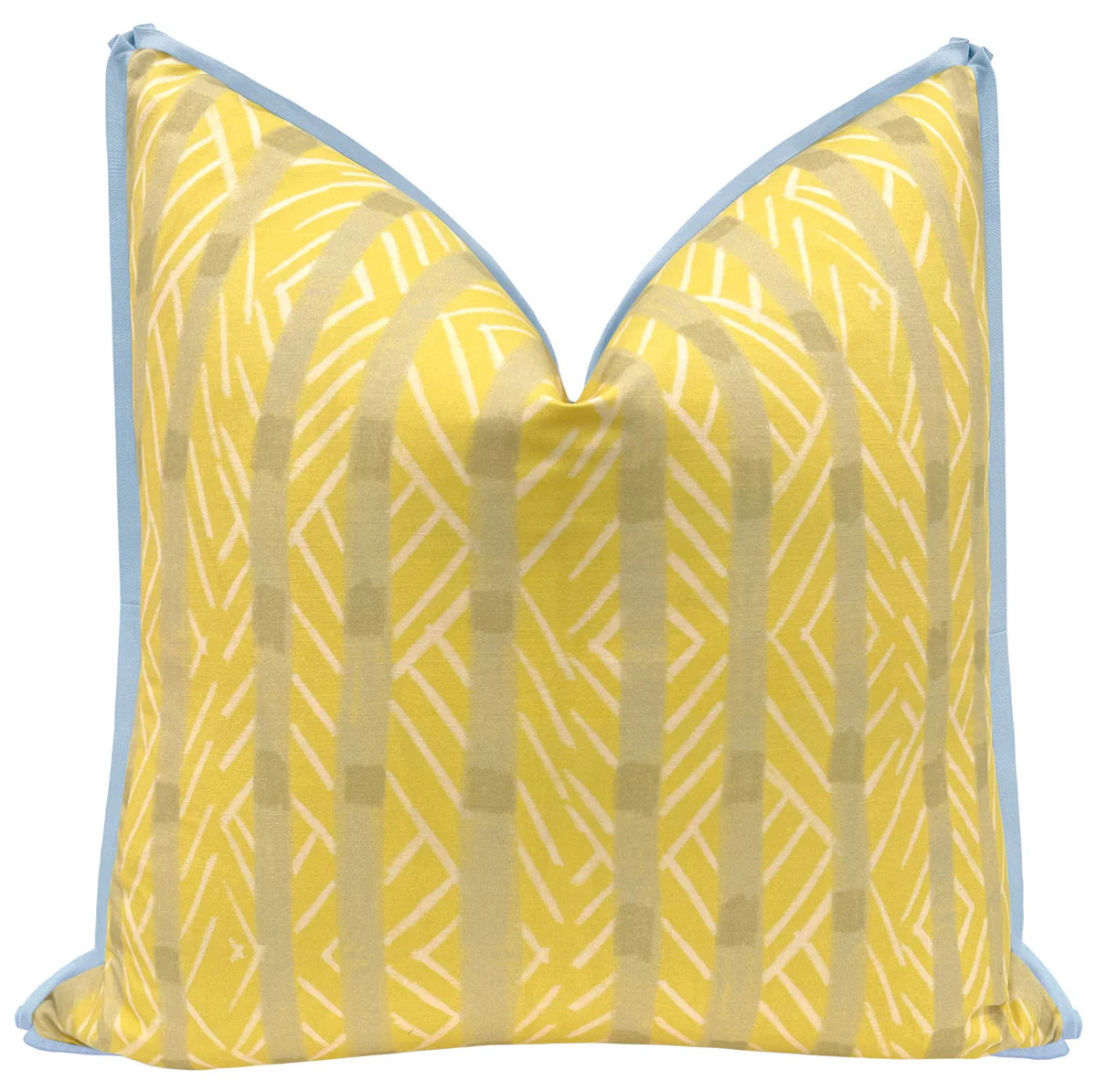 BOWTIE STRIPES // LEMON | TEIL TEXTILES | LITTLE DESIGN COMPANY