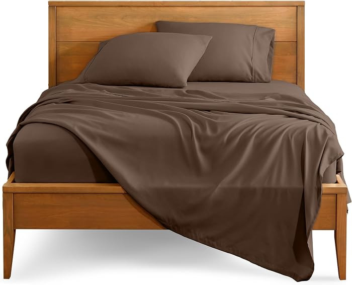 Bare Home King Sheet Set - 1800 Ultra-Soft Microfiber King Bed Sheets - Double Brushed - King She... | Amazon (CA)