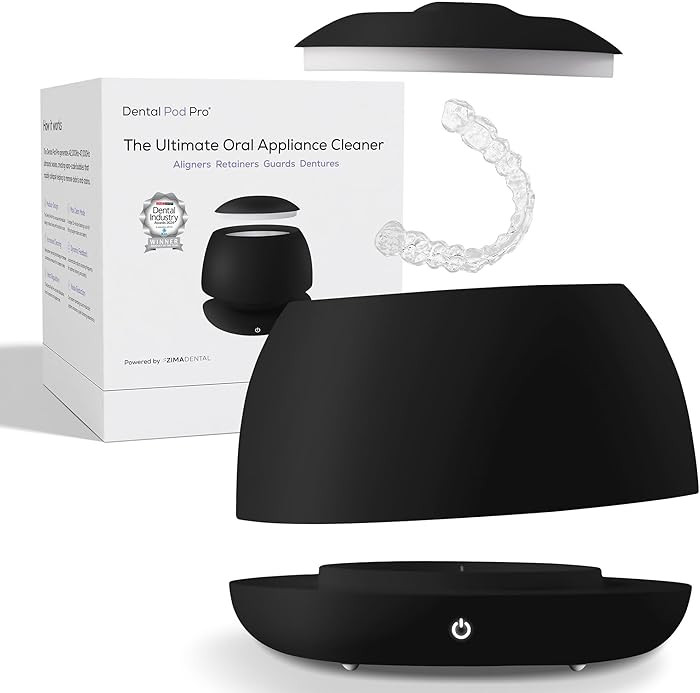 Zima Dental Pod PRO: New Ultrasonic Retainer Cleaner Machine. Market-Leading, Best Aligner Cleane... | Amazon (US)