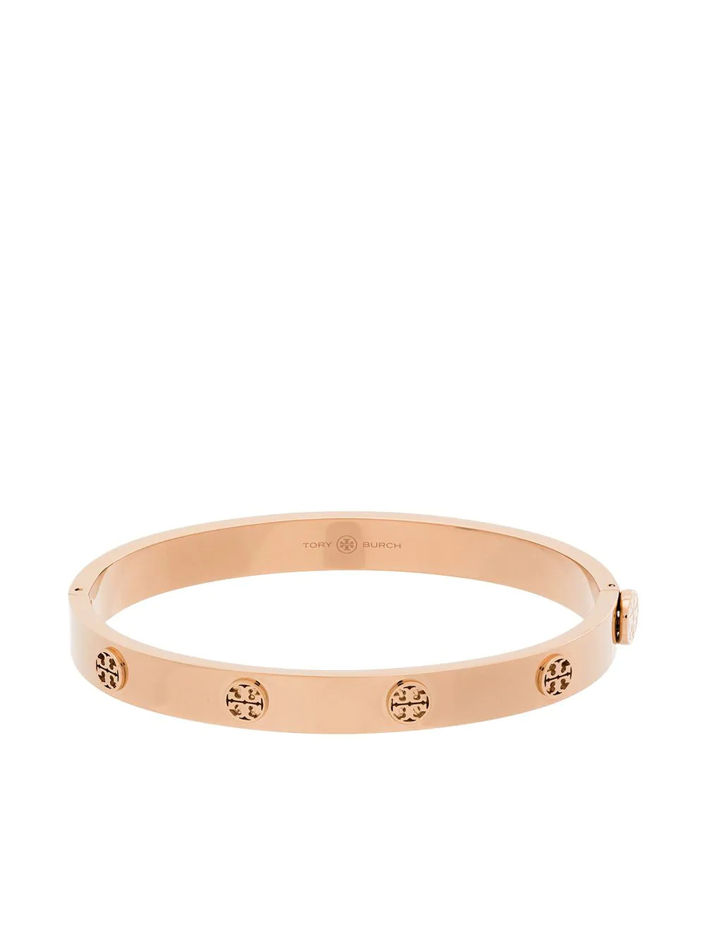 Tory Burch Miller stud hinge bracelet - Gold | Farfetch Global