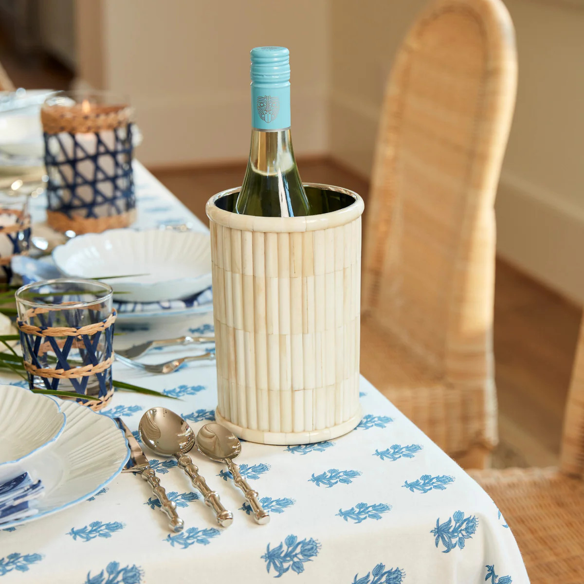 Bone/Metal Bottle Chiller | Amanda Lindroth