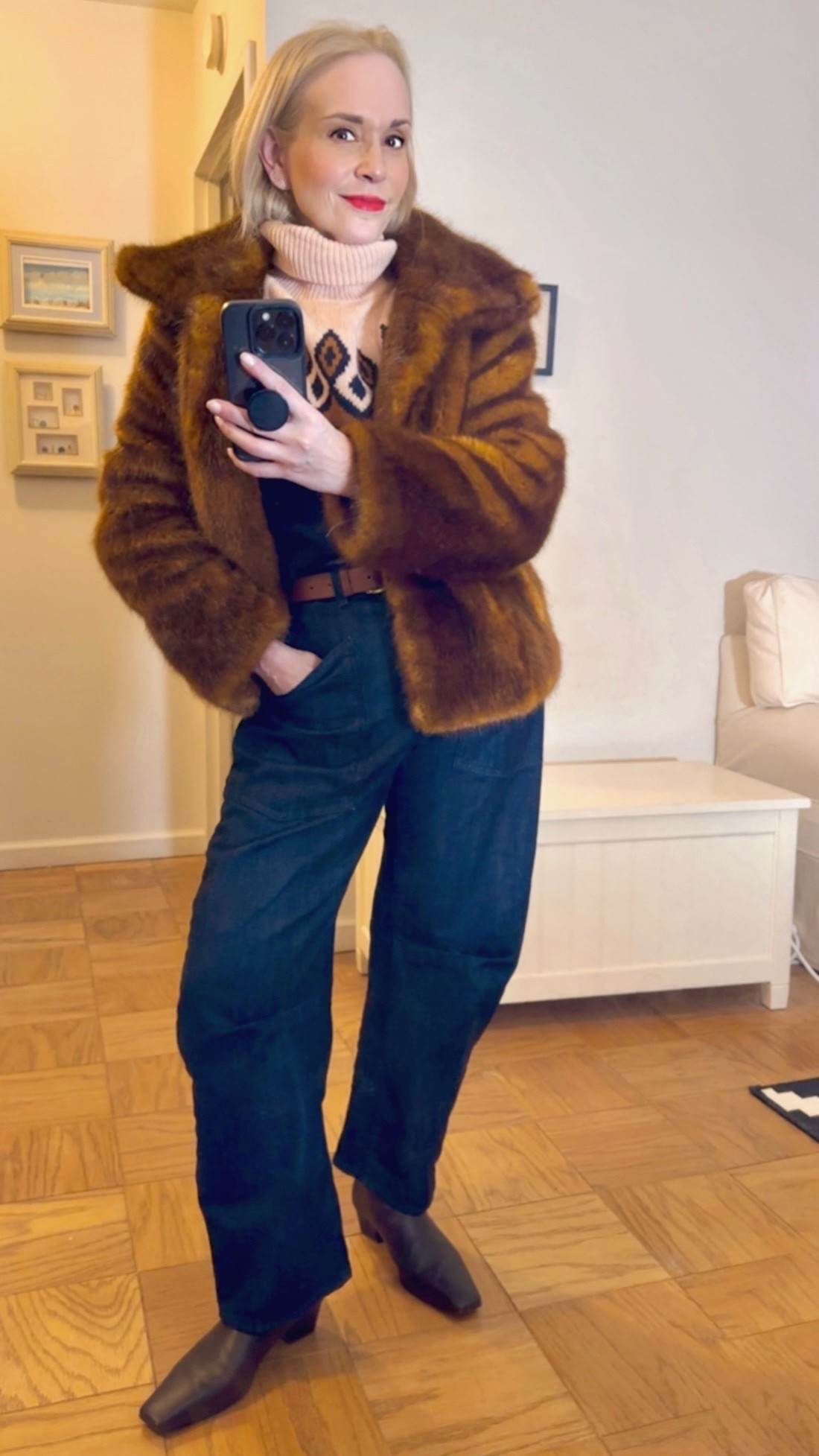 Old coat and sweater, but linked several options. Jeans, boots and belt linked. 

#LTKWorkwear #LTKPetite #LTKootd