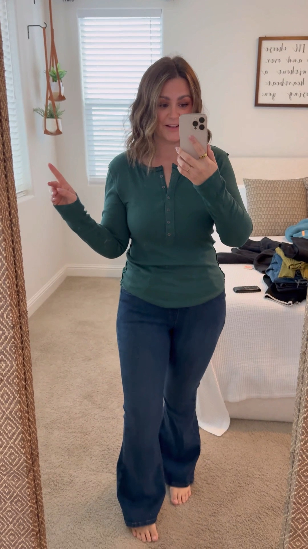 Free people tops, XL in both but could do large
Jeans, large

#LTKMidsize #LTKstorytime #LTKFindsUnder50