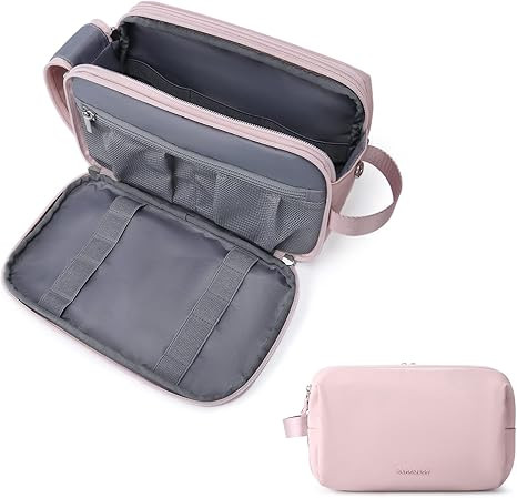 Amazon.com: BAGSMART Toiletry Bag for Men, Travel Toiletry Organizer Dopp Kit Water-resistant Sha... | Amazon (US)