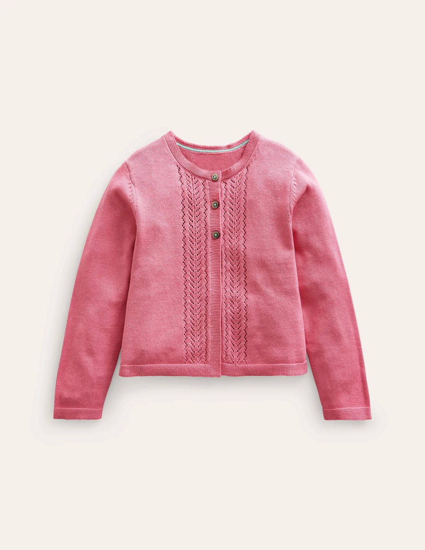 Pointelle Cotton Cardigan | Boden (US)