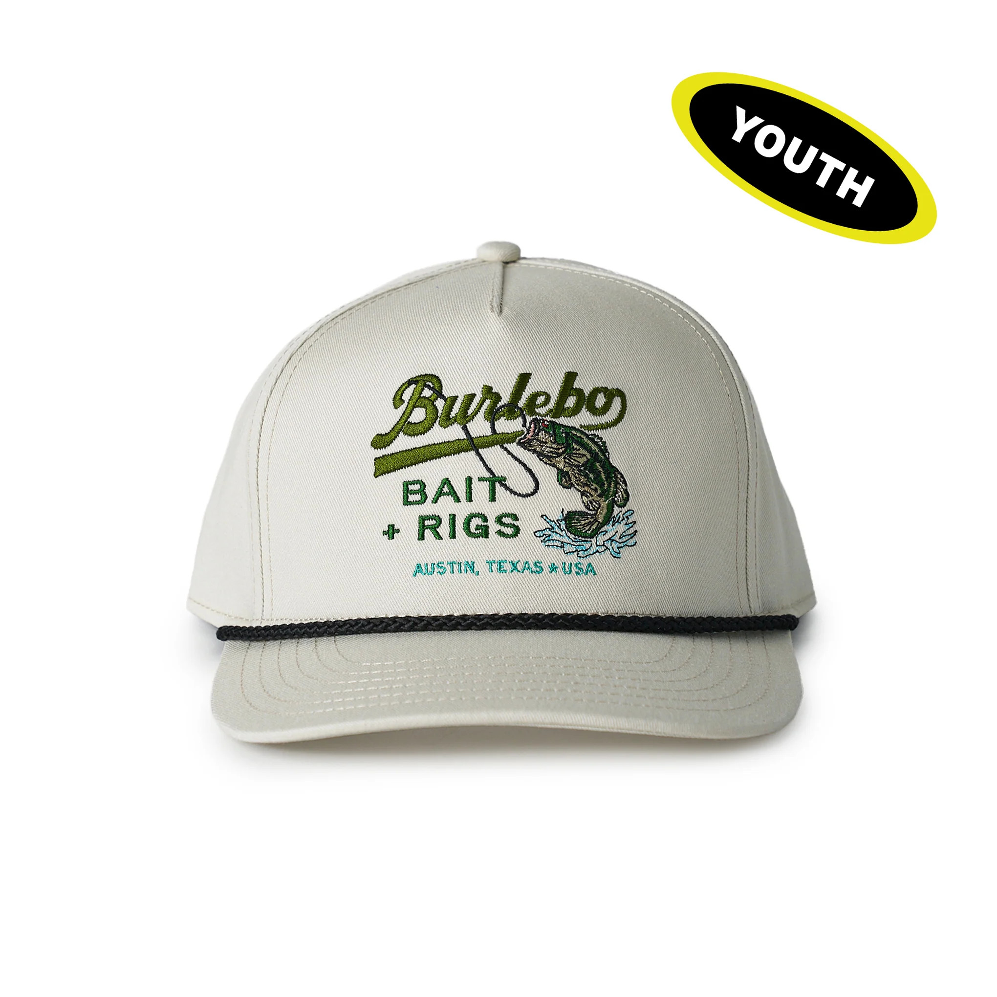 Youth Bait and Rigs Cap | Putty | BURLEBO | BURLEBO