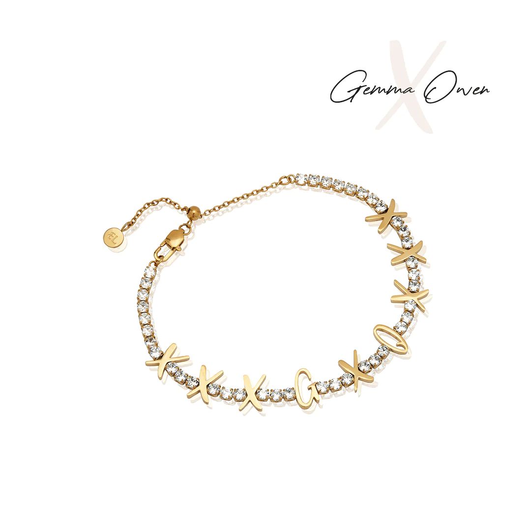 Gemma Owen GXO Custom Tennis Bracelet (Gold) | Abbott Lyon