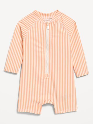 Printed Swim Rashguard Bodysuit for Baby | Old Navy (US)