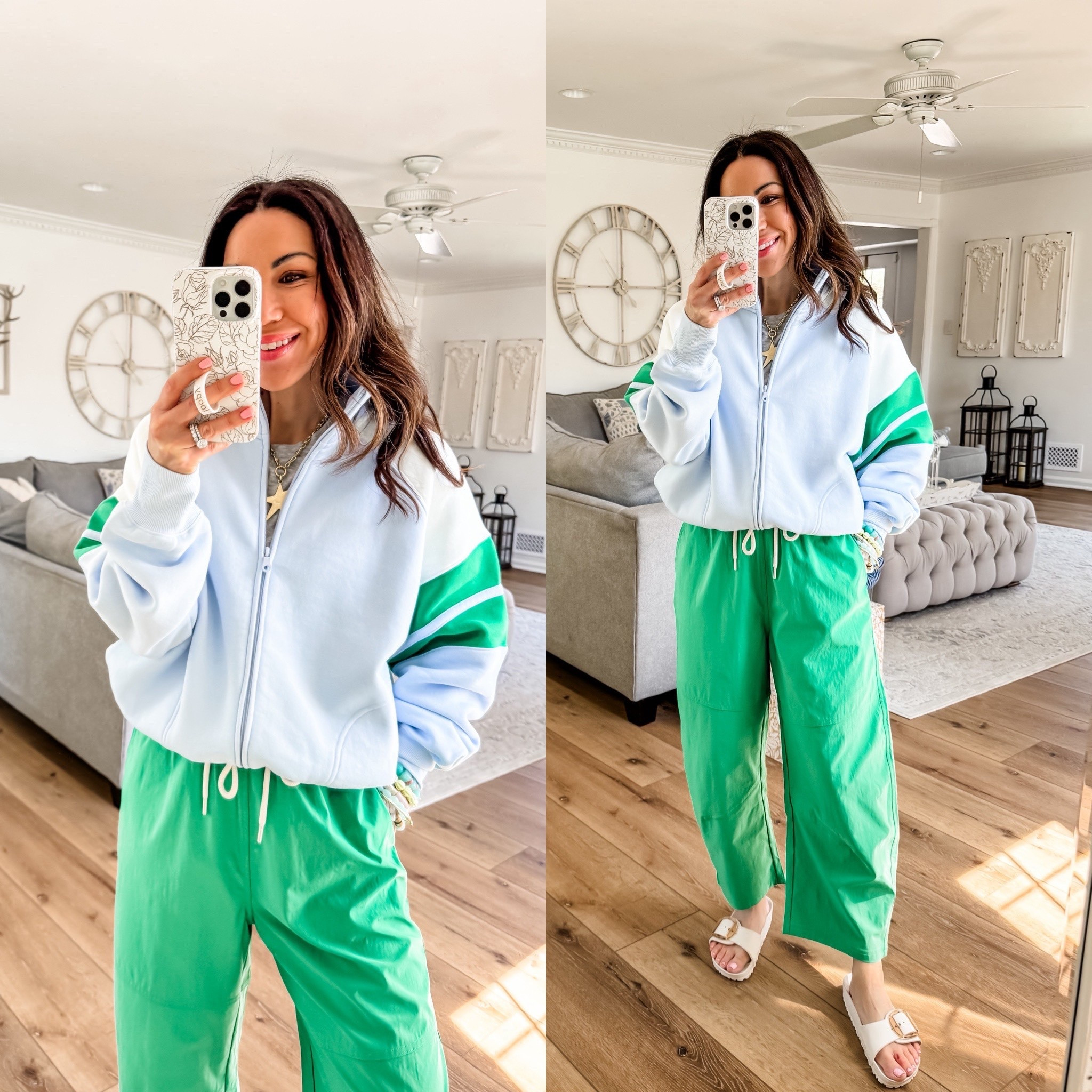 Code: TAMMY20 at Aerie thru 4/25. Small zip up sweatshirt. XS short barrel pants.
@aerie 
#AeriePartner
#AerieREAL
#Aerie
#ad






#LTKPetite #LTKxAerie #LTKSaleAlert