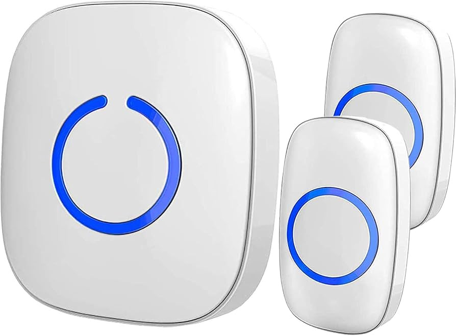 SadoTech Wireless Doorbells for Home, Apartments, Businesses, Classrooms, etc. - 2 Door Bell Ring... | Amazon (US)