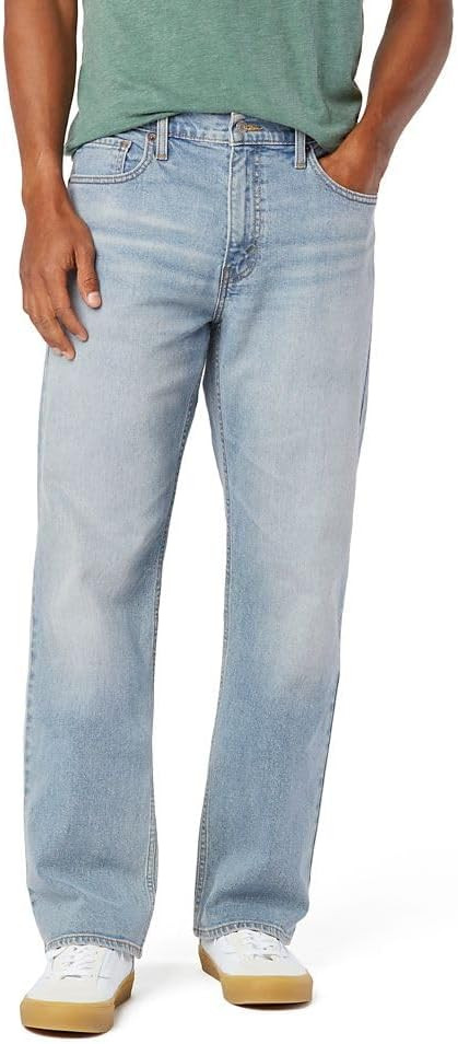 Levi Strauss Signature Gold Men's Loose Fit Jean Pants | Amazon (US)