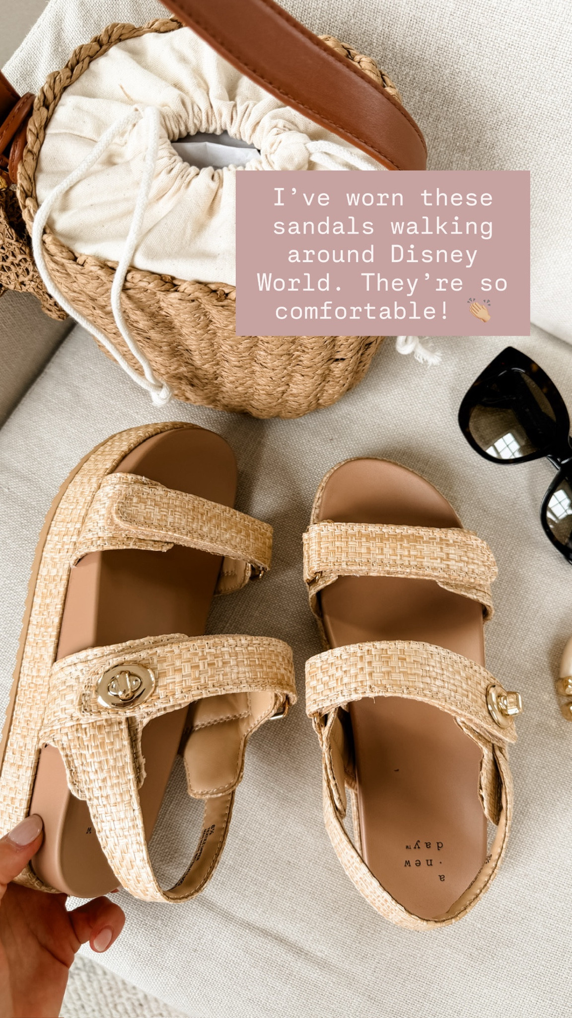 These sandals are super comfortable and still cute! I’ve even worn them walking around Disney world! They are on sale this weekend!

Loverly Grey, sandals, Target sale, Memorial Day sale 

#LTKSaleAlert #LTKSeasonal