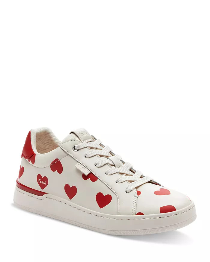 Women's Valentines Leather Low Top Sneakers | Bloomingdale's (US)
