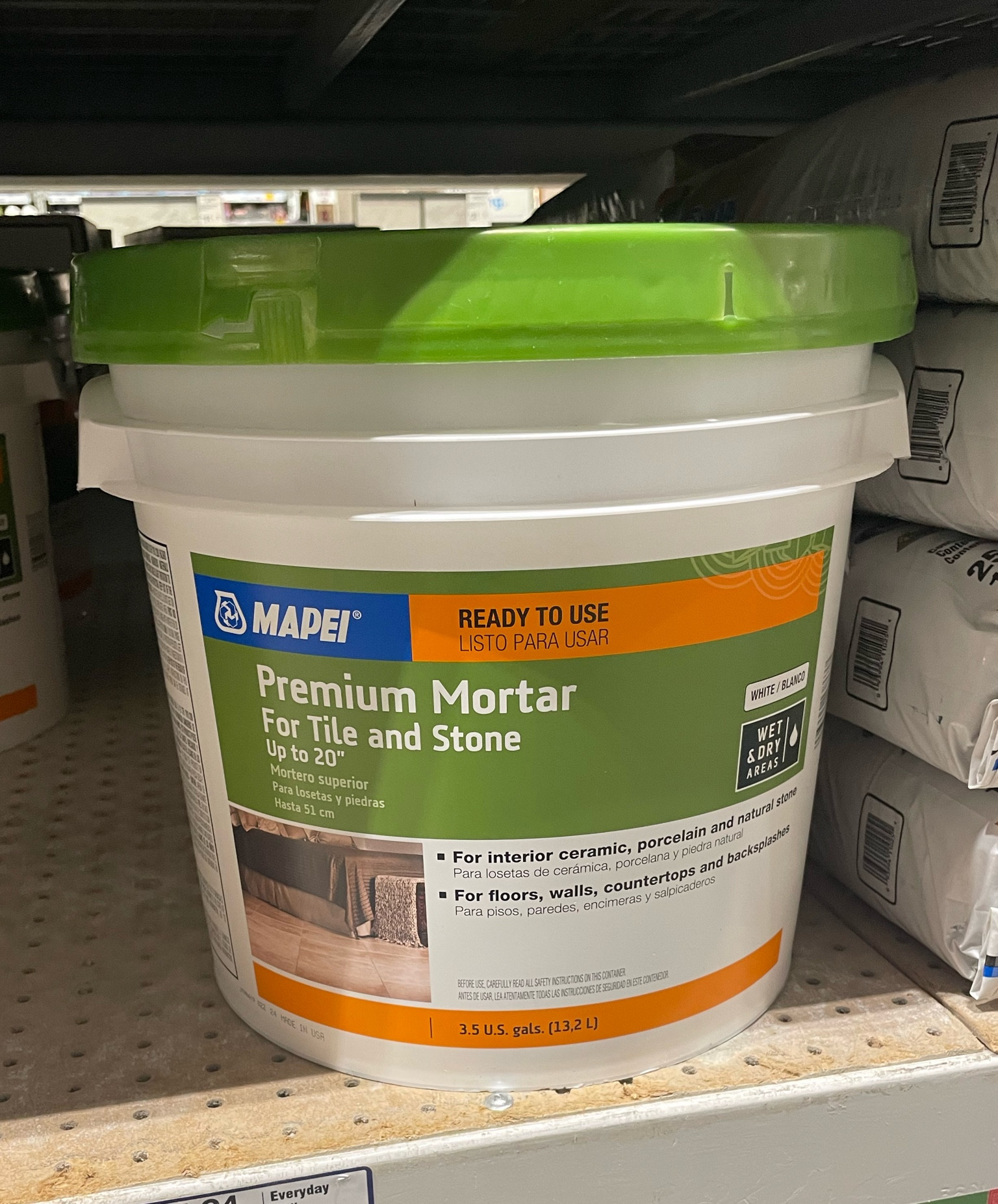 The mortar I use to German Schmear 