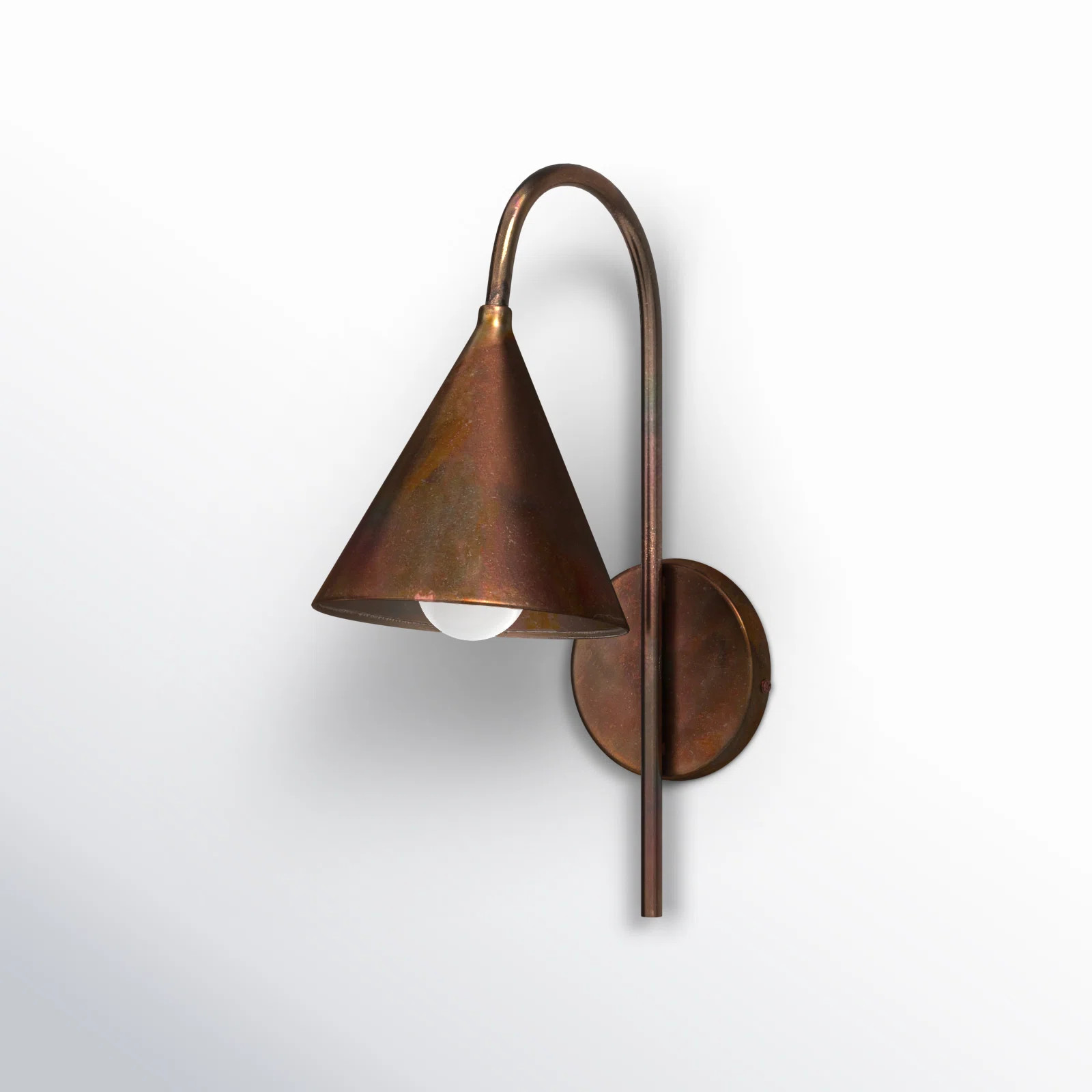 Zephyr Iron Plug-in Wallchiere | Wayfair North America