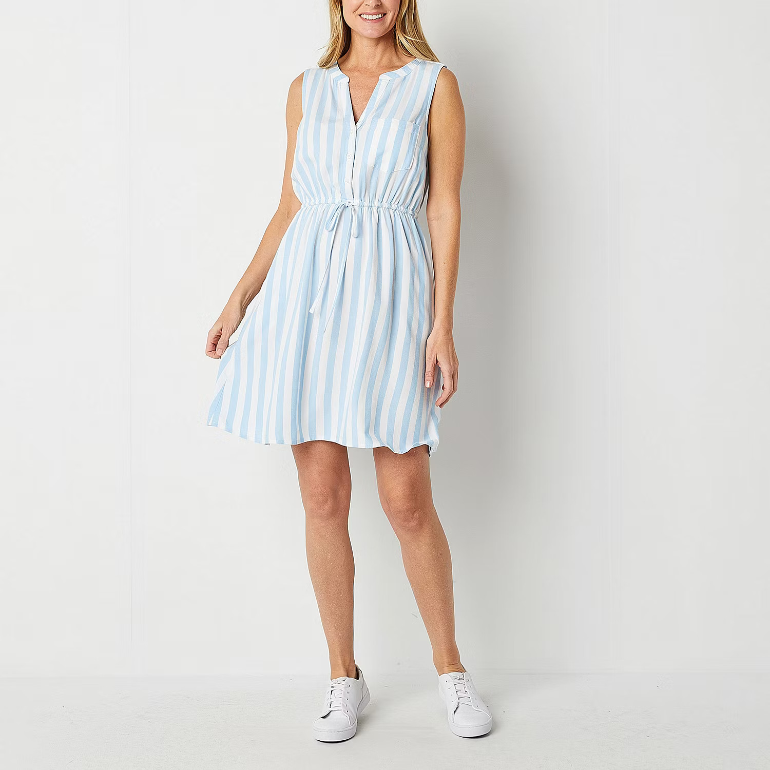 St. John's Bay Sleeveless Shift Dress | JCPenney