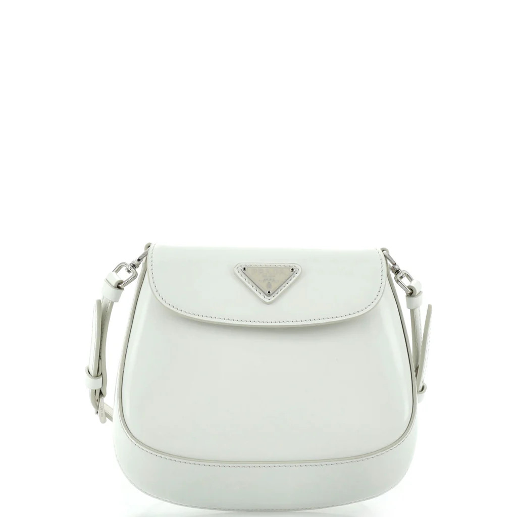 Cleo Flap Shoulder Bag Spazzolato Leather Mini | Rebag