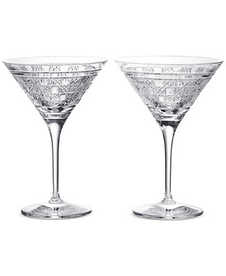 Opulence Martini Glasses, 8-oz., Set of 2 | Macy's
