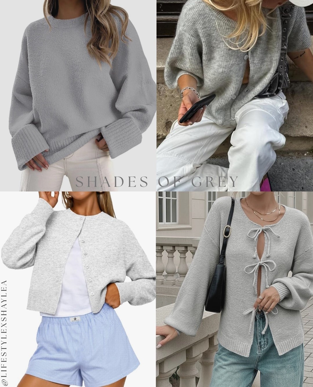 Anyone else loving grey as much as me this fall!? The perfect staple pieces! 🩶 

#amazon #amazonfashion #grey #greysweater #fall #fallsweater #amazonfinds #closetstaple #fashion #fashionfinds #fallfashion #fallfinds 

#LTKSeasonal #LTKStyleTip #LTKFindsUnder50