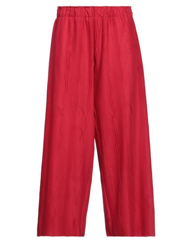 Collection Privēe? Woman Pants Red Size 4 Polyester, Rayon, Elastic fibres | YOOX (US)