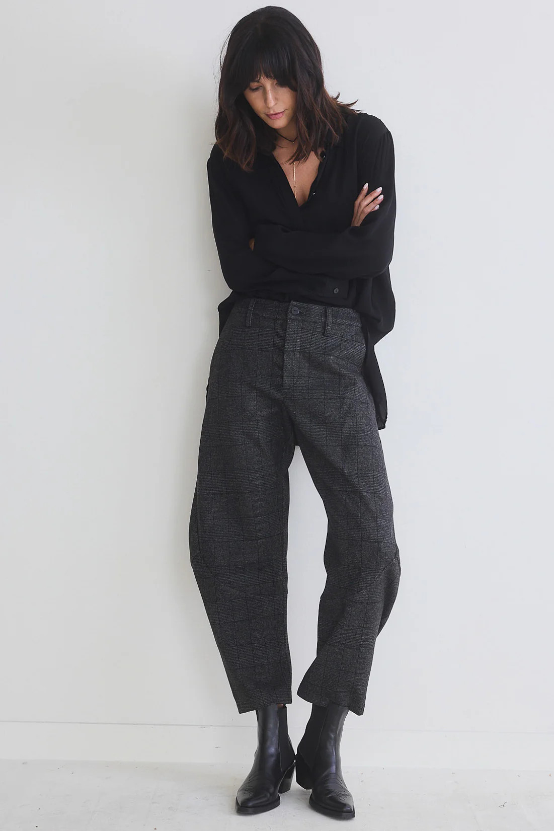 The Plaid Wide-ish Pants | Ruti