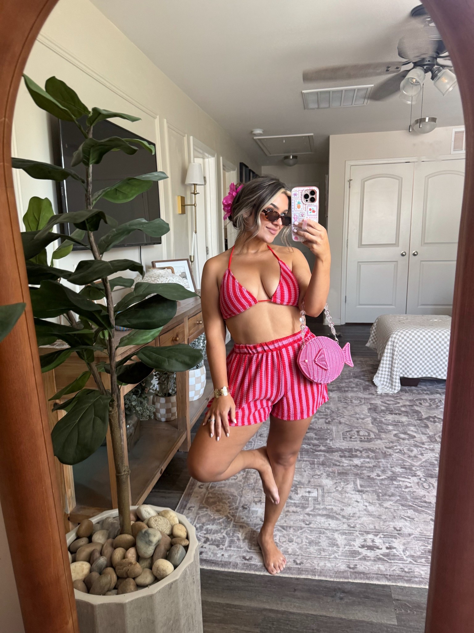 Such a cute set! Love the color and quality! 🌺👙

Wearing size XL in set! 

#LTKSwim #LTKSeasonal #LTKMidsize