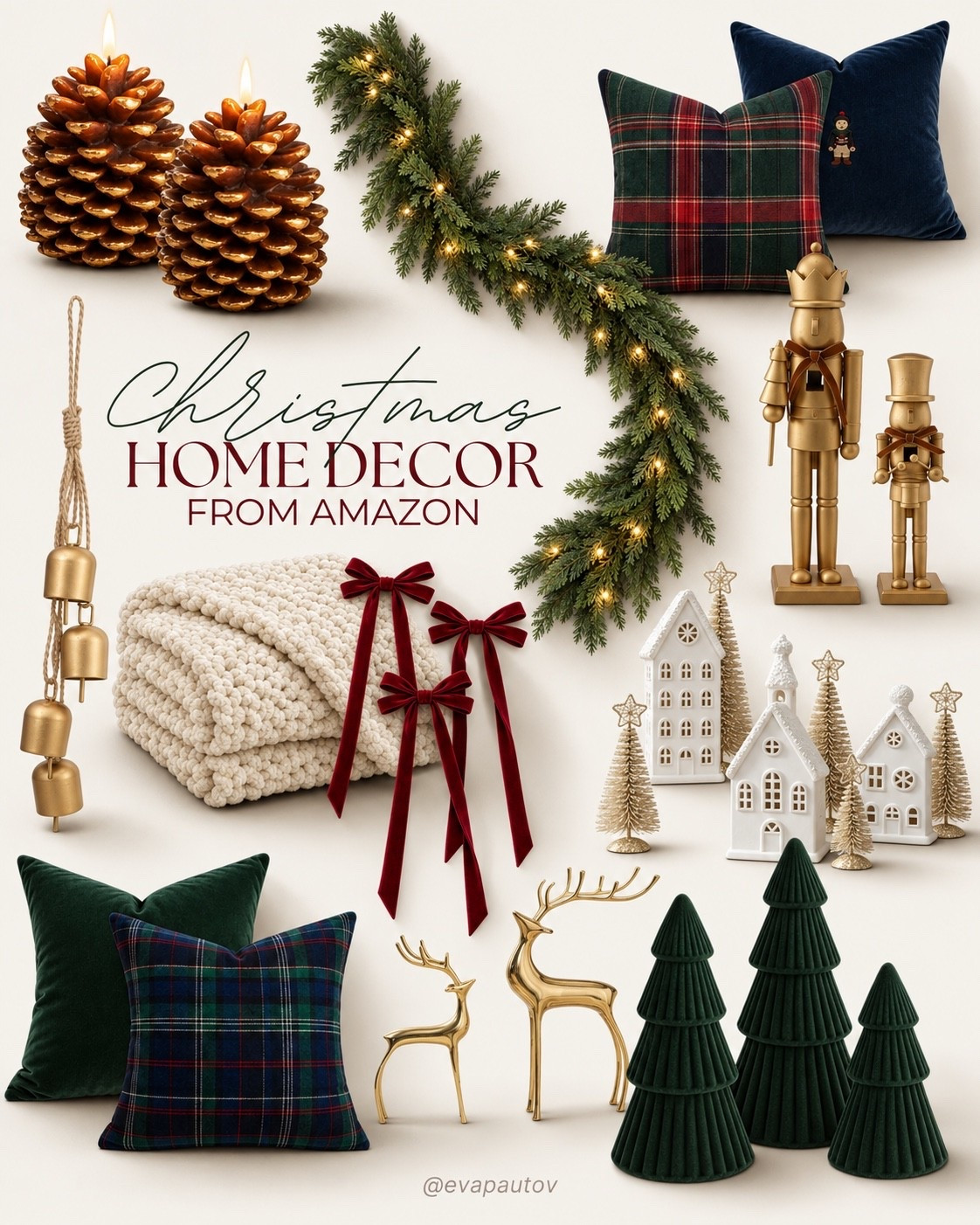 Cozy Christmas decor finds that make home feel extra warm and magical this time of year 🎄✨ soft textures, warm lights and all the little festive details ❤️

#LTKSeasonal #LTKHome #LTKSaleAlert
