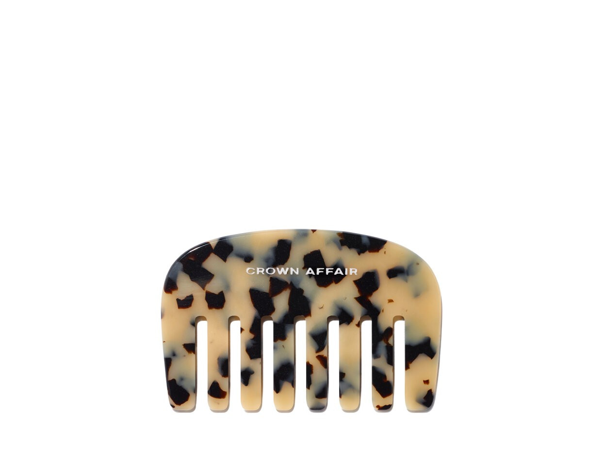 Crown Affair The Comb No. 001 Tortoise | Violet Grey