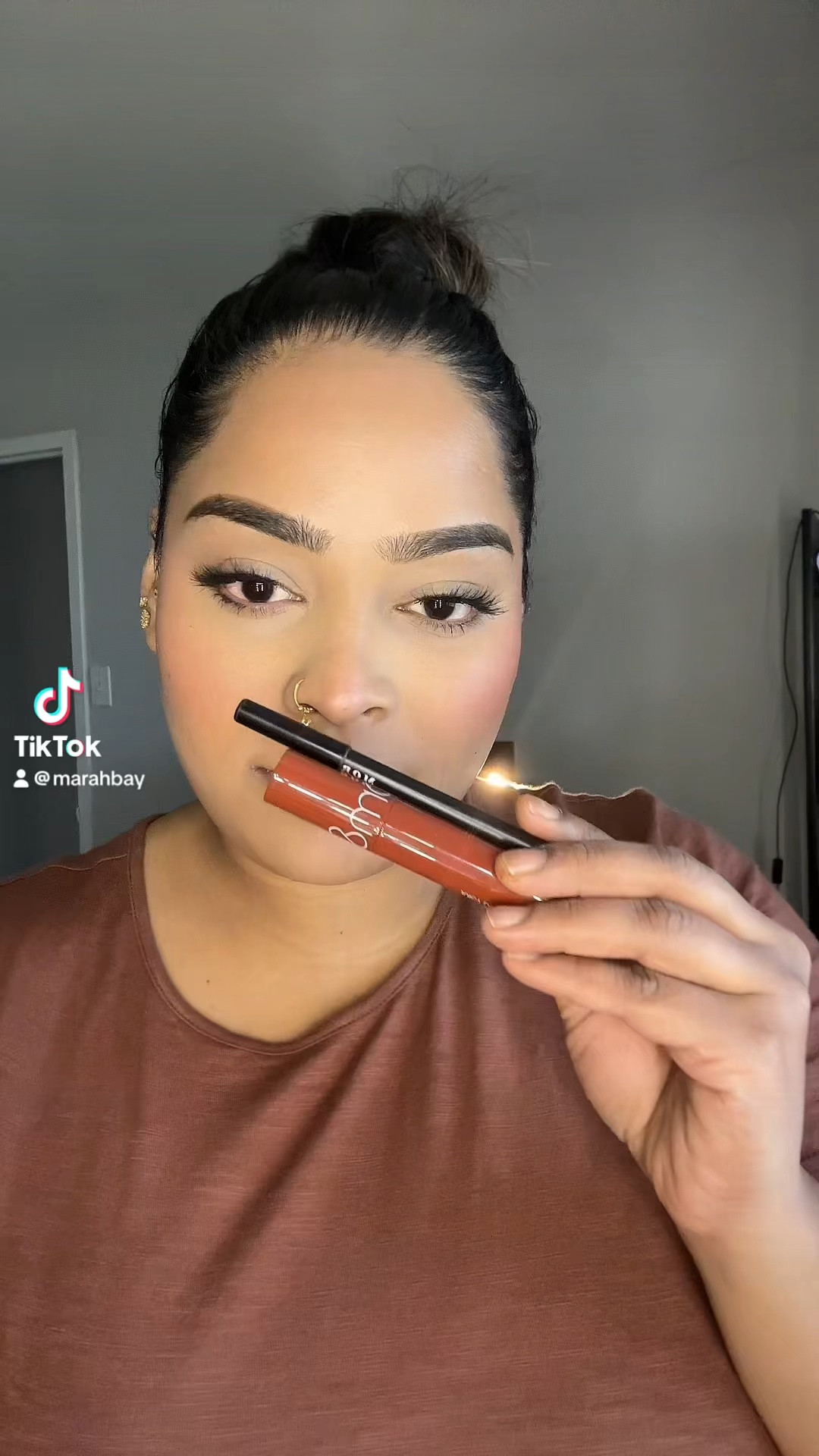The most Gorgeous Brown Lip Combo for brown skin for Fuller lips
✨ @morphebrushes Lip Liner In “Bite ME” 
✨ @romandyou Juicy Lasting Lip Tint in “Dark Coconut NO. 20”

Rate this color in the comments below⬇️

#lipcombo #lipstick #lipgloss
#lips #makeuptutorial #makeup #viral #lipcolor #lipplump #lipoil #liptint #koreanliptint #kbeauty #klips #bestlipcombo #brownskinlipcombo #brownskinfriendlylipcombo #morphe #lipcombo #goodlipcombo #lipstick #browngirlmakeup #browngirl #reelsinstagram #reels #instagood #lipstutorial #glossylips #fullerlips #indiannosering

#LTKcanada #LTKbeauty #LTKsale