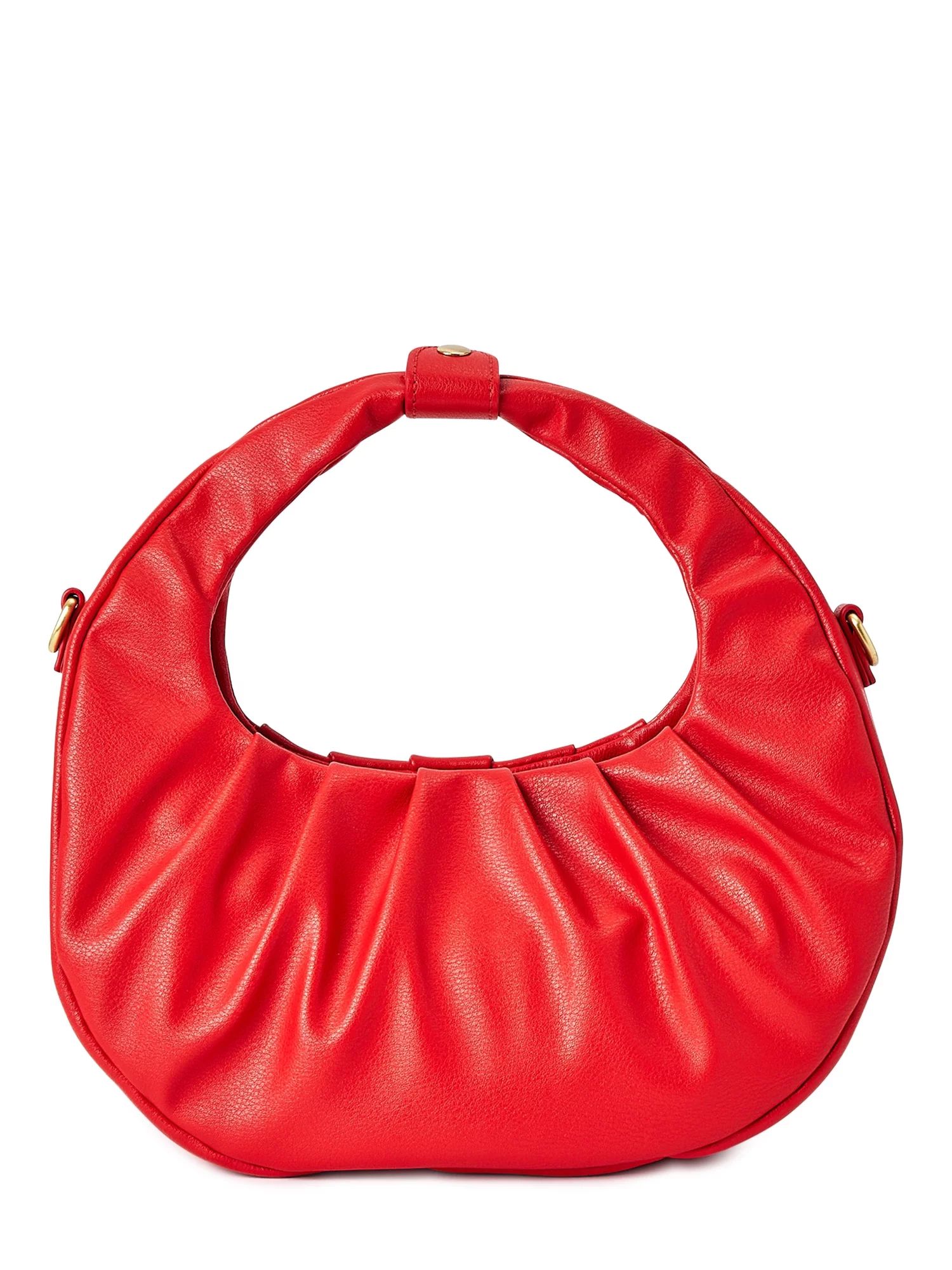 Scoop Women's Large Crescent Crossbody Bag Fiery Red | Walmart (US)