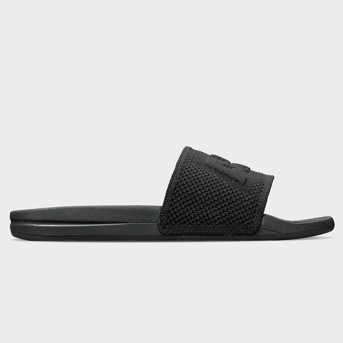 Men's Big Logo TechLoom Slide Black | APL