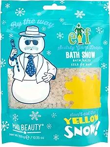 MAD BEAUTY Warner Bros Elf Yellow Snow Bath Salts, Body Care, Gum Drop Fragrance, Gag Gift, Chris... | Amazon (US)