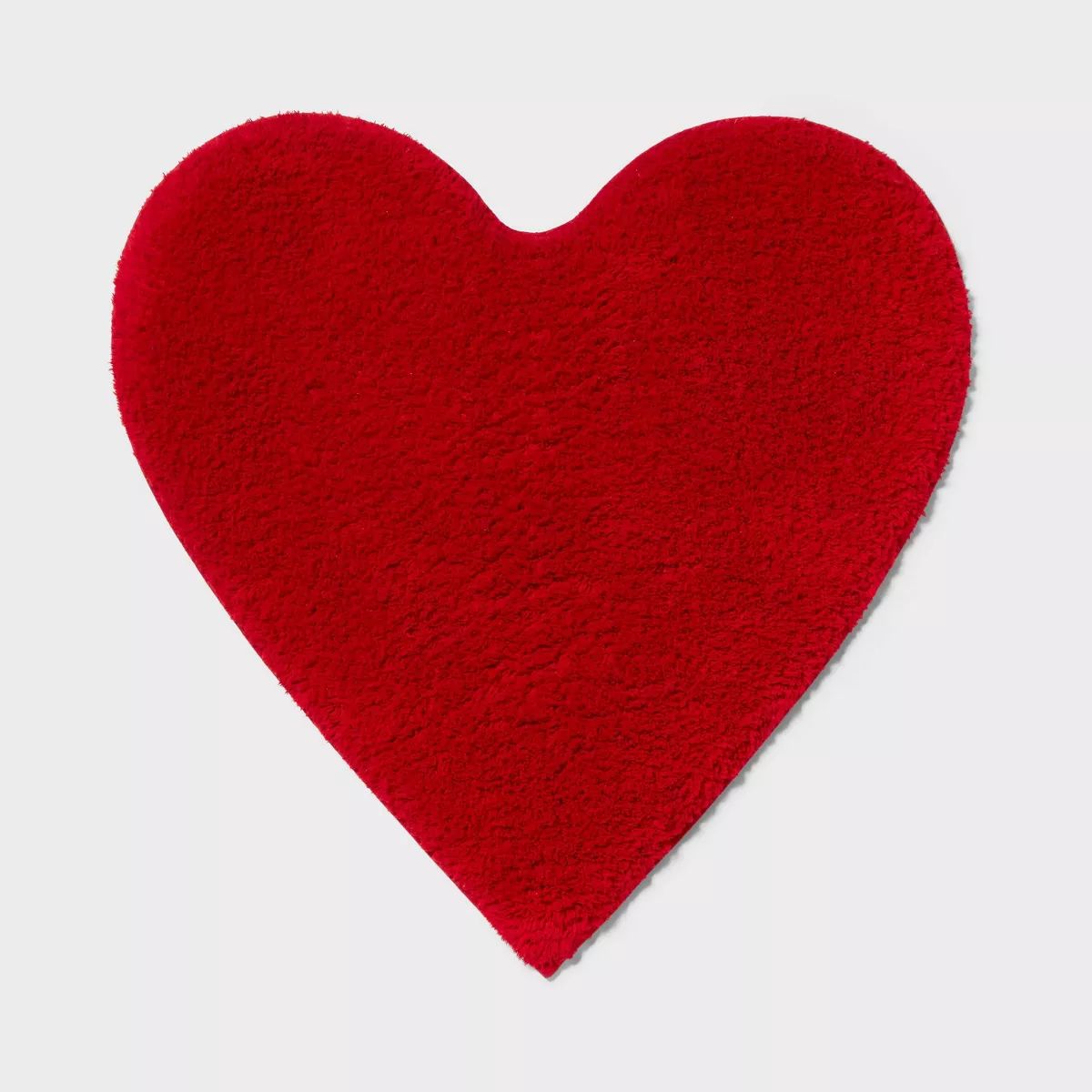 24"x24" Valentines Heart Shaped Bath Rug Red - Threshold™ | Target