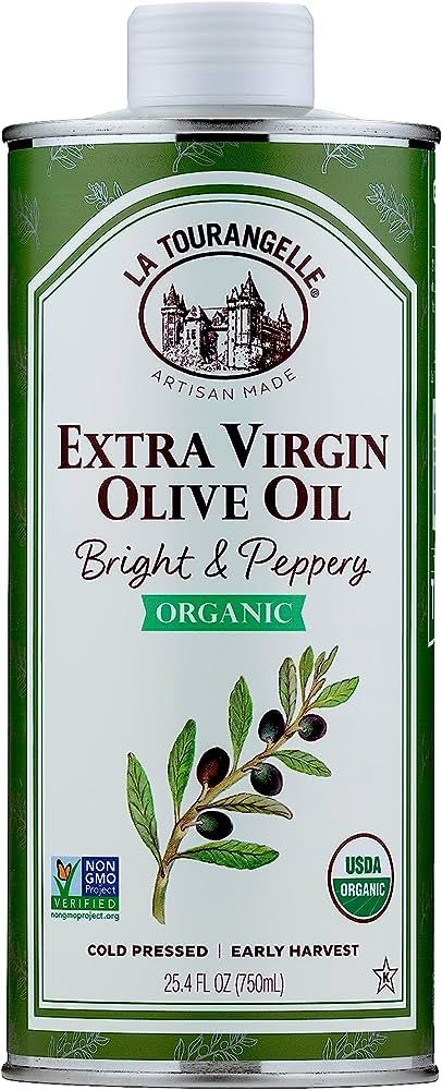 La Tourangelle, Organic Extra Virgin Olive Oil, Cold-Pressed High Antioxidant Picual Olives From ... | Amazon (US)