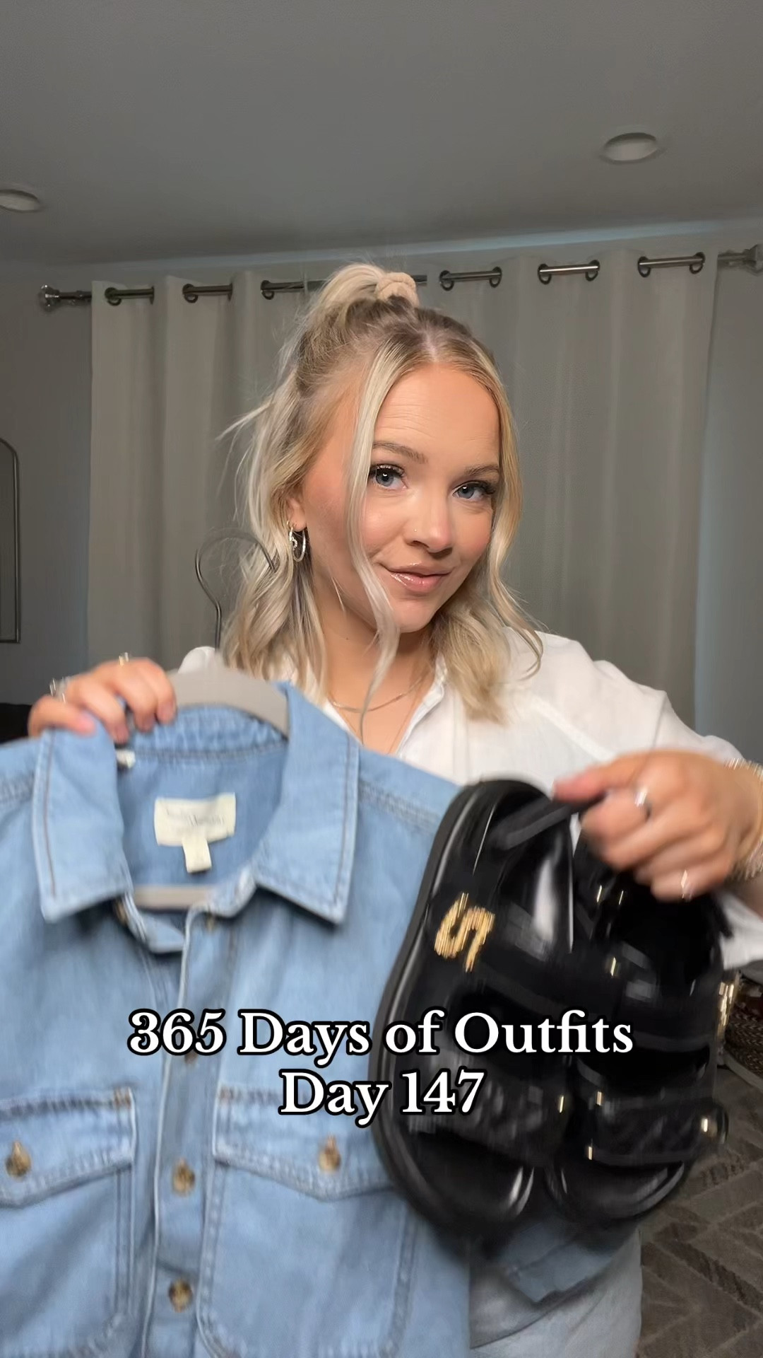 Day 146 of Outfits, Target denim dress, summer dress

Denim dress: small

#LTKVideo #LTKFindsUnder50 #LTKStyleTip