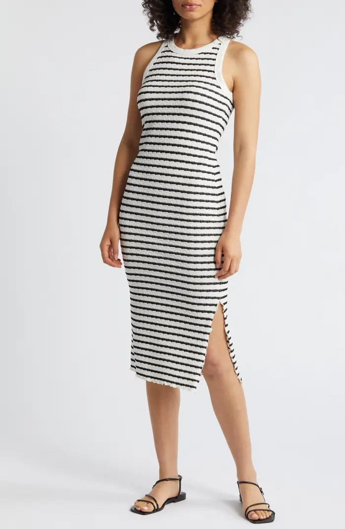 Loveappella Stripe Midi Tank Dress | Nordstrom | Nordstrom