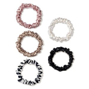 slip Pure Silk 5-Pack Midi Scrunchies - Multi | Dermstore