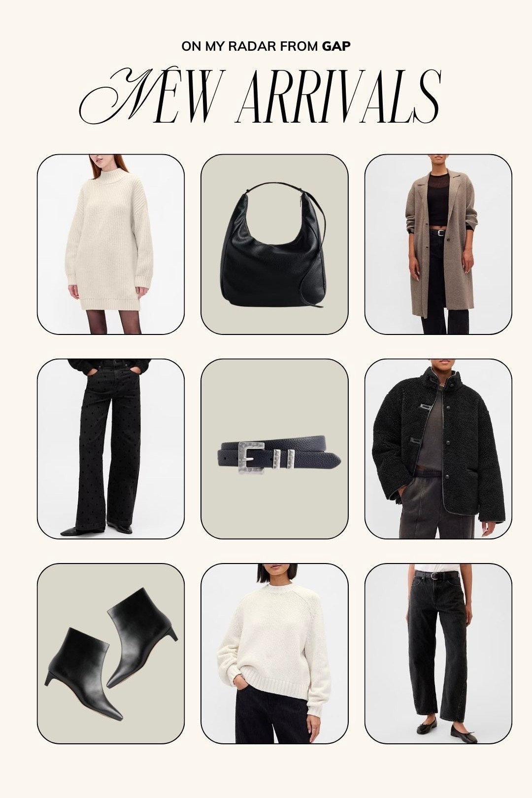 Gap 〰️ New Arrivals 

casual outfit, casual outfits, winter style, wardrobe basics, closet staples, wardrobe staples, closet essentials, closet staples, winter outfits, winter outfit, winter boots, heeled boots, coatigan, sweater dress, black jeans, staple denim

#LTKSaleAlert #LTKFindsUnder100 #LTKSeasonal