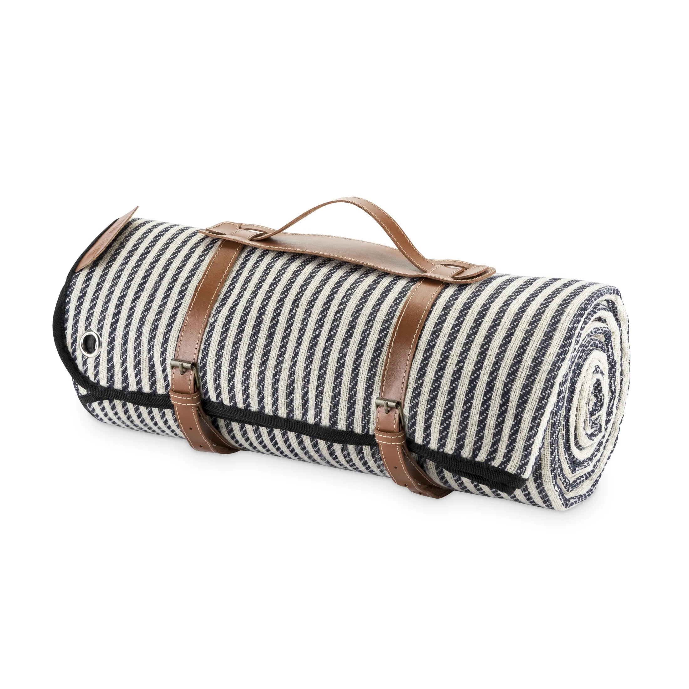 Twine Picnic Blanket - Waterproof Outdoor Blanket , Navy/White Striped 6pc - Walmart.com | Walmart (US)