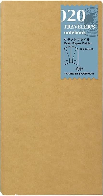 Traveler's Notebook Refill Kraft File, Regular Size 14332006 | Amazon (US)