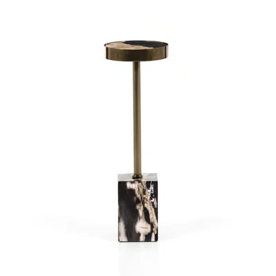 Bevin End Table - Dark Petrified Wood | Wayfair North America